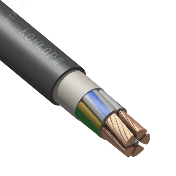 Кабель силовой ВВГнг(А)-LSLTx 5х120мс(N.PE) - 1 Конкорд 8234