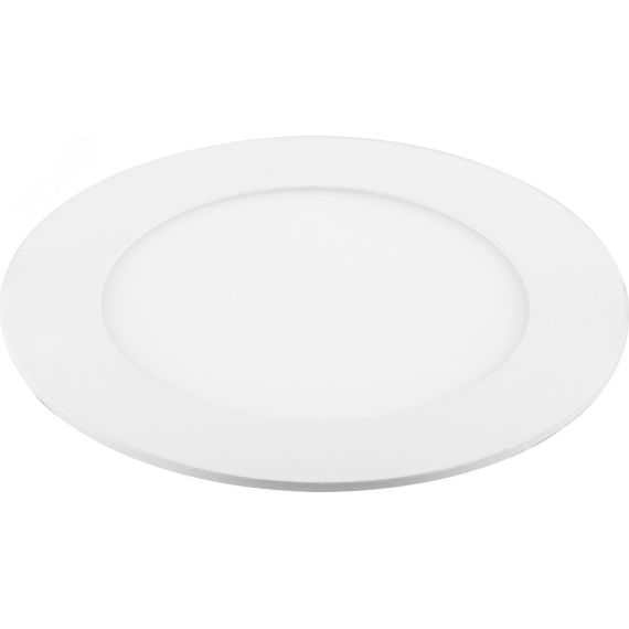 Светильник светодиодный ДВО-6w 6400K 490Лм slim белый FERON 27996