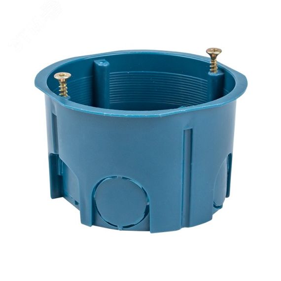 Коробка установочная КМТ-010-033 для твердых стен (71х45) с саморезами IP20 розничный стикер PROxima EKF plc-kmt-010-033-r