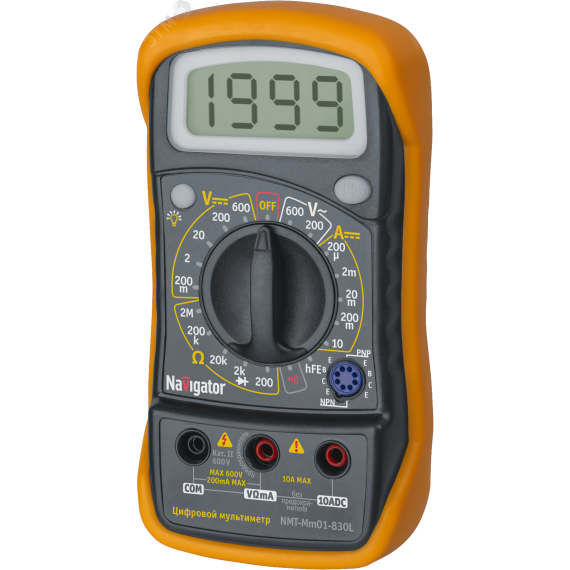 Мультиметр цифровой Navigator NMT-Mm01-830L (830L) Navigator Group 23917