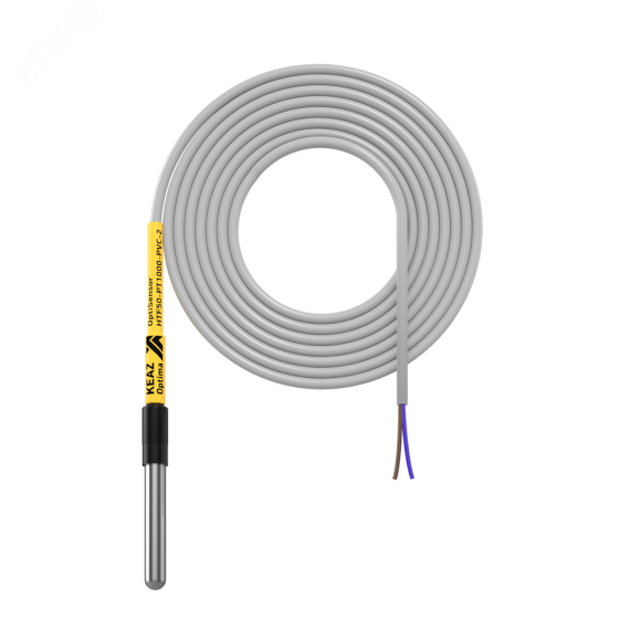 Датчик температуры канальный OptiSensor HTF50-PT1000-PVC-2 КЭАЗ Optima (от-ка) 284695
