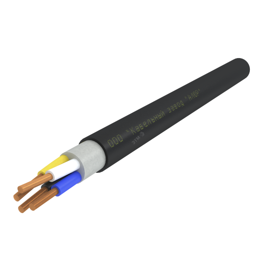 Кабель силовой  ПвВГ 4х35 ок(PE)-1 Ч, бар Алюр 00-00008936