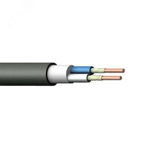 Кабель силовой ВВГнг(А)-FRLSLTx 2х1.5 (N)-1 однопроволочный Конкорд 6370