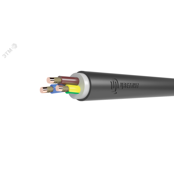 Кабель силовой ВВГнг(А)-FRLS 3х1.5ок(N.PE)-1 ТРТС ЦВЕТЛИТ КЗ 00-00140781