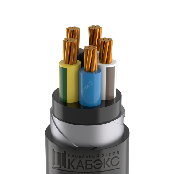 Кабель силовой ВБШвнг(А)-LS 5х35 мк(N,PE)-0,66 Кабэкс ТХМ00193272