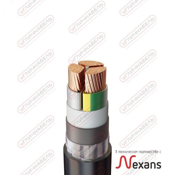 Кабель силовой ВБШвнг(А) -FRLS 3х185 мс(N,PE)-1 Угличкабель PL204131853400000000