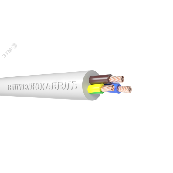 Провод ПВСнг(А)-LS 3х2,5(2х2,5+1х2,5) ТРТС ТЕХНОКАБЕЛЬ НПП 00-00148923