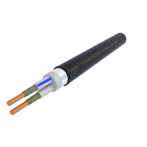 Кабель силовой ВВГЭанг(А)-FRLS 2х2.5 ок(N)-1 Ч. бар Алюр 00-00006381