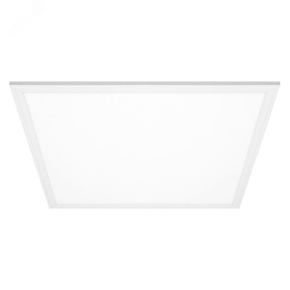 Светильник светодиодный ДВО-36w 595х595х8 6500К матовый с равномерной засветкой белый FERON 28851