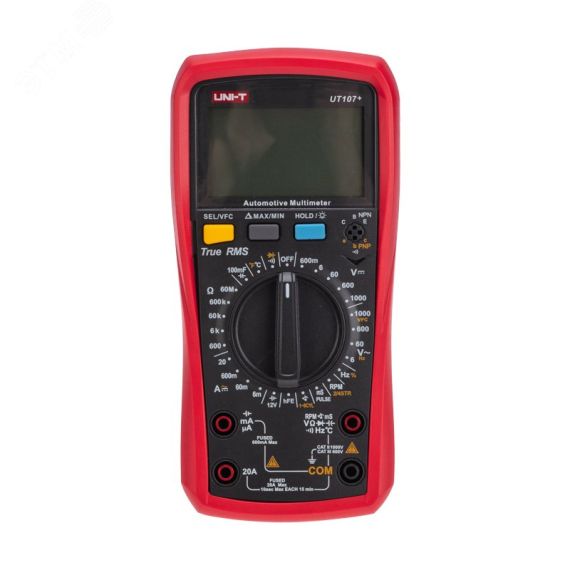 Мультиметр автомобильный UNI-T UT107+ REXANT 13-0060