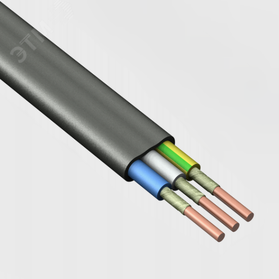 Кабель силовой ППГ-Пнг(А)-FRHF 3х1.5(N.PE)-0.66   барабан Конкорд 4407
