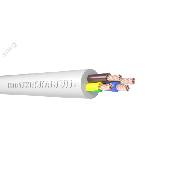 Провод ПВСнг(А)-LS 4х4(3х4+1х4) ТРТС ТЕХНОКАБЕЛЬ НПП 00-00148948