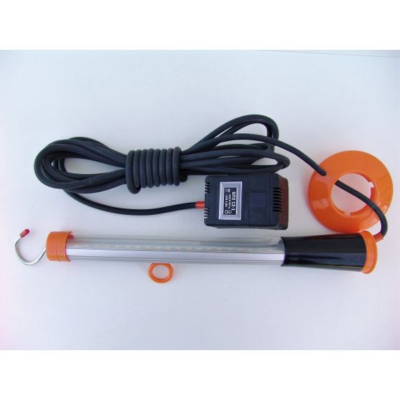 Светильник светодиодный LED -1000Лм 15м переносной с блоком питания 220/12в АС с выключателем IP43 Переноска 22057