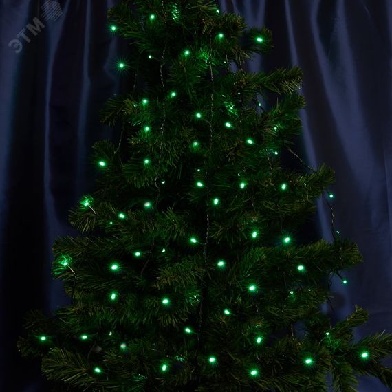 Гирлянда линейная LED зеленый 4м с контроллером FERON 32292