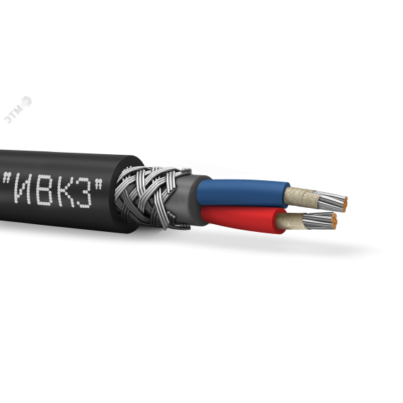 Провод монтажный МККШнг(А)-FRHF 2х2.5 ТРТС Ивановский кабельный 00-00028628