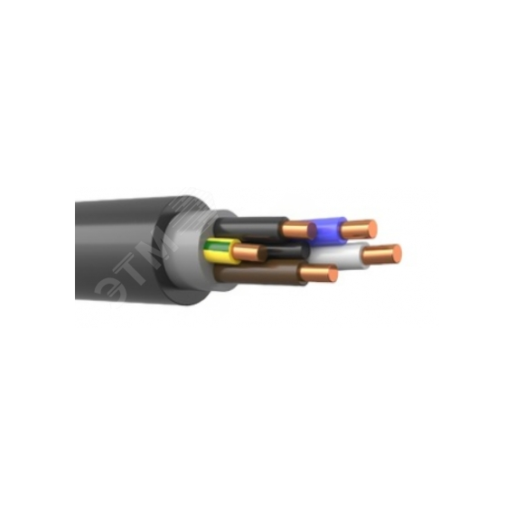 Кабель силовой ППГнг(А)-HF 5х4,0 ок (N,PE) - 0,66 кВ ТРТС ЭЛКАБ 13169