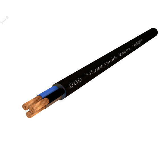 Провод ПВСнг(А)-LS 3х6.0-380/660 (Ч.бар) Алюр 00-00010252