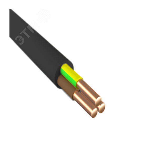 Кабель силовой ВВГ 3х6ок-1 ТРТС Металлист Х0000003662
