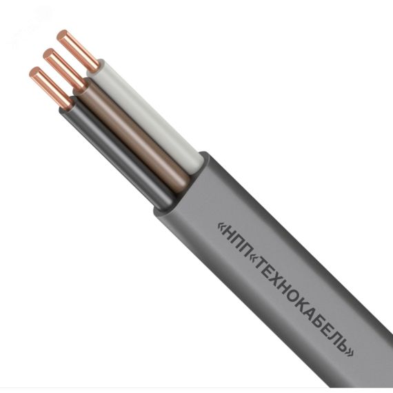 Кабель силовой ВВГ-Пнг(А)-LS 3Х4ок(N.PE)-0.660 ТРТС ТЕХНОКАБЕЛЬ НПП 00-00148236