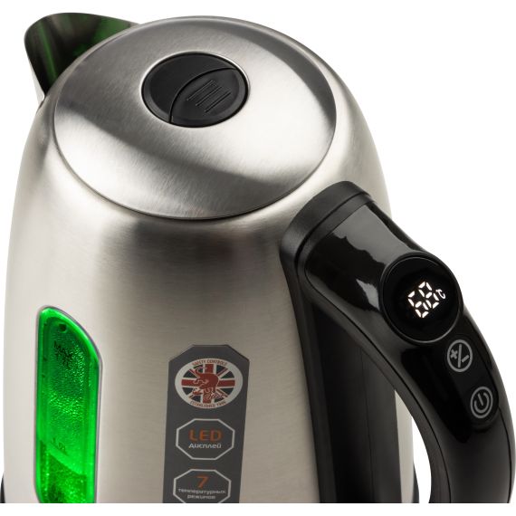 Чайник электрический стальной LE-1506 на 1.7 л Leonord 104864