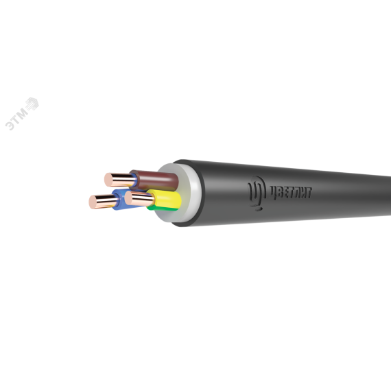 Кабель силовой ППГнг(A)-HF 3х2.5ок(N.PE)-0.66 ТРТС ЦВЕТЛИТ КЗ 00-00148735