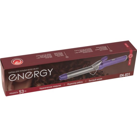 Щипцы электрические для укладки волос EN-831 Energy ВиК 107601