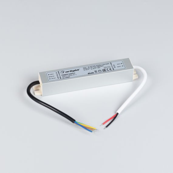 Блок питания ARPV-12020-B (12V, 1.7A, 20W) (ARL, IP67 Металл, 3 года) Arlight 020847
