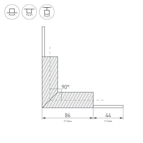 Панель SMART-P100-MIX-SUF Black (3V, Rotary, 2.4G) (IP20 Пластик, 5 лет) Arlight 034772