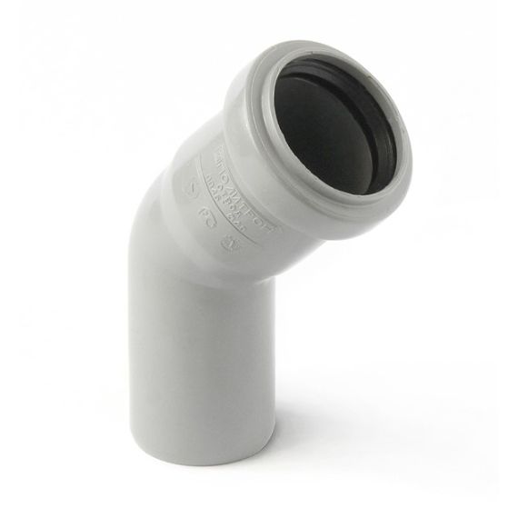 Отвод (полипропилен) 50x45град. PRO AQUA 100545