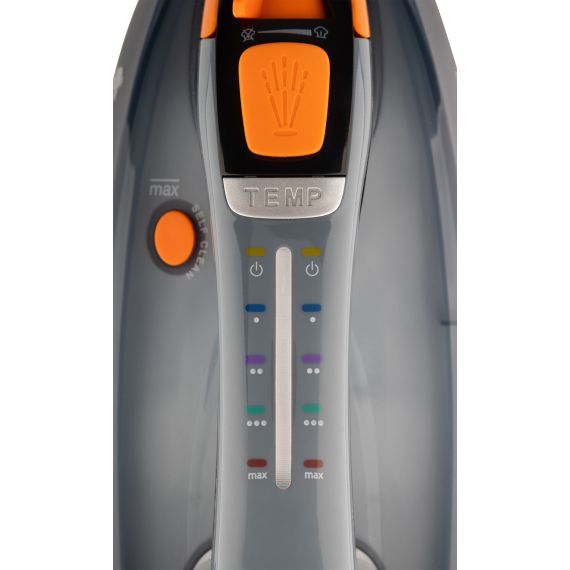 Утюг LE-1803 на 2400 Вт, с электронным управлением, подошва - керамическая Leonord 270085