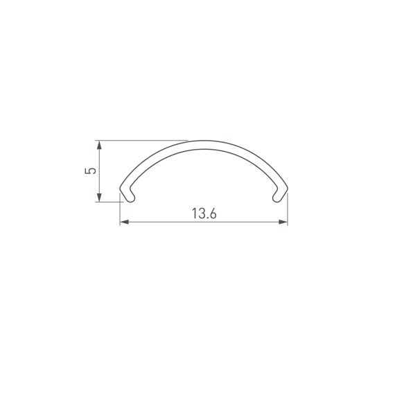 Экран SL-KANT-H16 SQUARE OPAL (ARL, Пластик) Arlight 024039