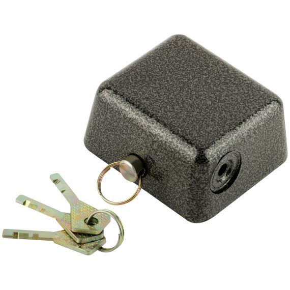 Замок навесной с закрытой дужкой 75 мм КУРС 67031