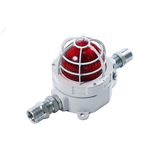 Оповещатель световой пожарный взрывозащищенный Орбита МК М С А без кабельных вводов СМД