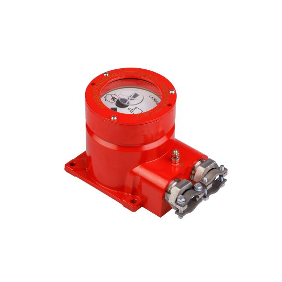 Извещатель пожарный ручной взрывозащищенный неадресный ЕхИП535-1В-А-БСЗ+З-М27-18-класс В Эталон НПК 908.3065.00.000-10.01