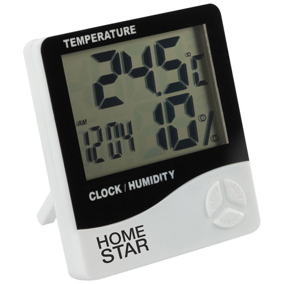 Термометр-гигрометр цифровой HS-0108 HomeStar 104303