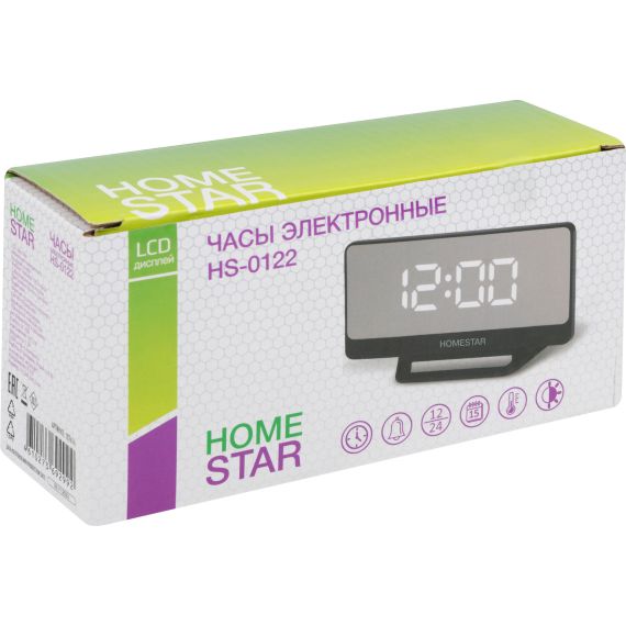 Часы электронные HS-0122 HomeStar 107614