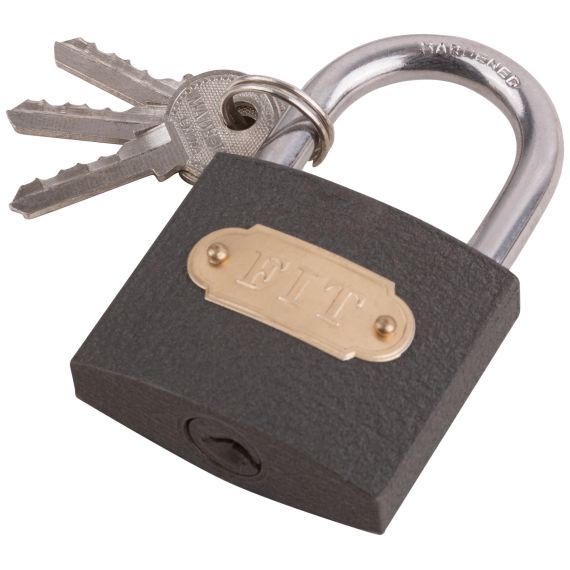 Замок навесной железный 50 мм FIT 67150