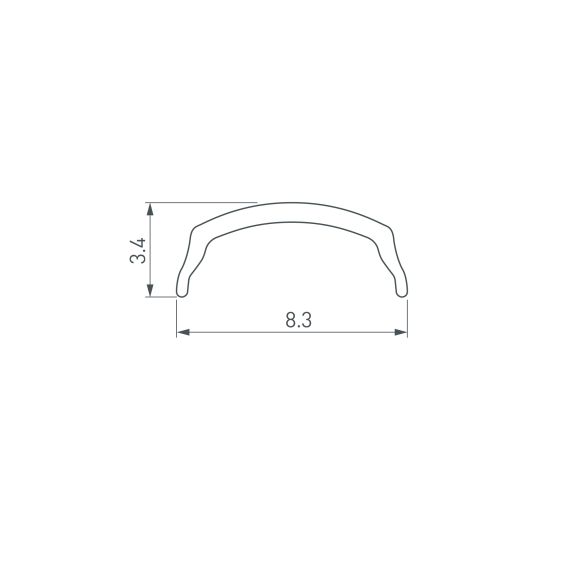 Экран ARH-BENT-W11-2000 Opal (ARL, Пластик) Arlight 023605