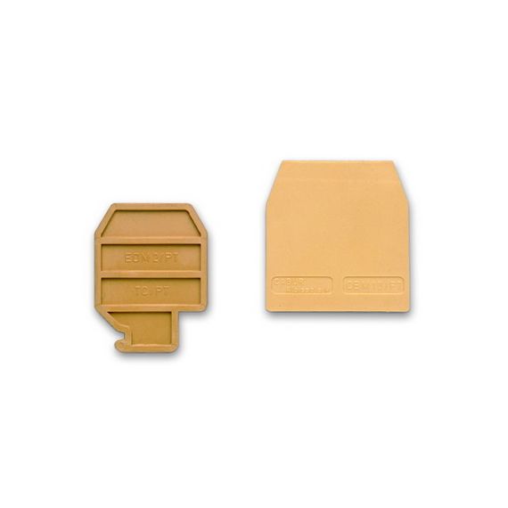 HMT.1/2+2/PTGR, торцевой изолятор серый для НММ.1/2+2