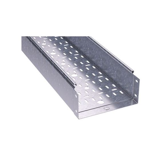 Лоток перфорированный 200х100 L2000, нержавеющий