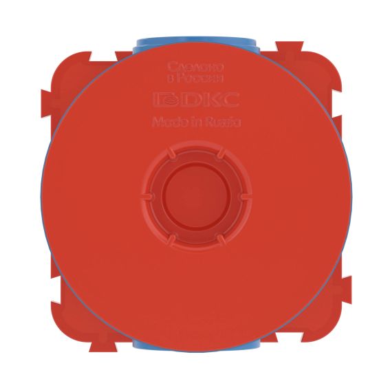 Коробка установочная для заливки в бетон, д.70х57мм