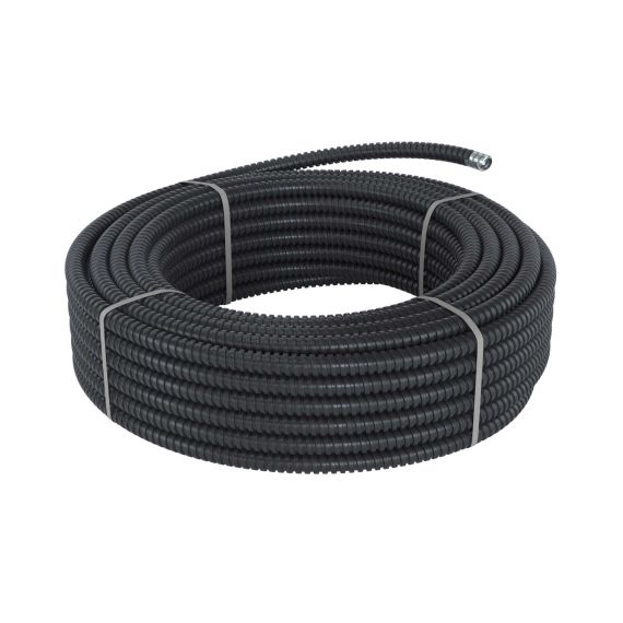 Металлорукав в герметичной PU изоляции DN 50мм, Dвн 50,5 мм, Dнар 54,5мм, 25м