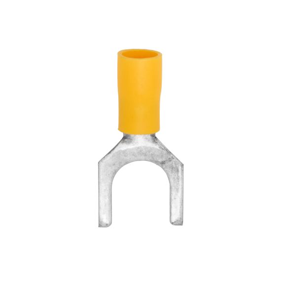 Наконечник вилочный с изолир.фланцем 2,5-6 кв.мм 8,5 мм (НВИ) Наконечник вилочный с изолир.фланцем 2,5-6 кв.мм 8,5 мм (НВИ)