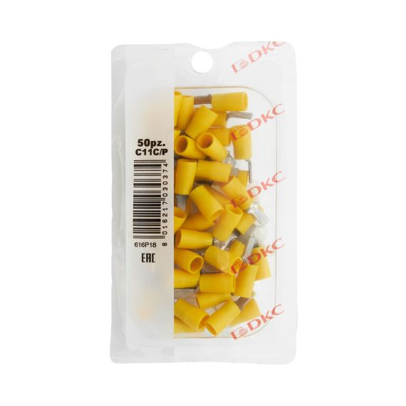 Наконечник штыревой плоский с изолир.фланцем 2,5-6 кв.мм 3,9х13 мм (НШПИ) Наконечник штыревой плоский с изолир.фланцем 2,5-6 кв.мм 3,9х13 мм (НШПИ)