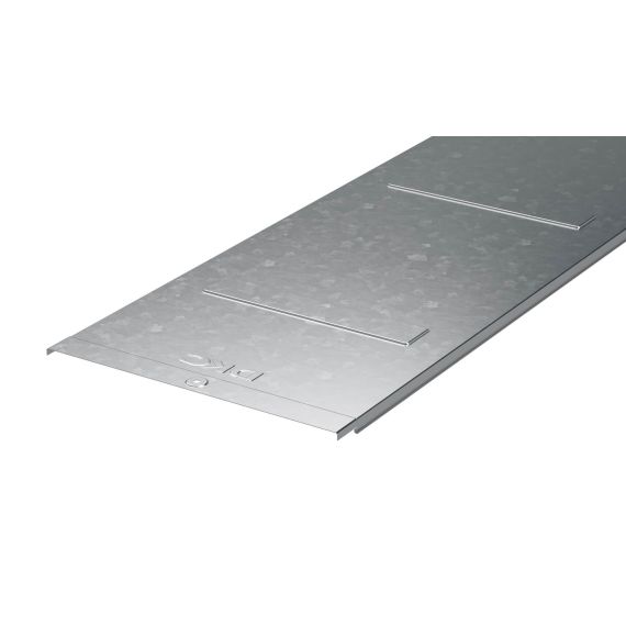 Крышка на лоток с заземлением осн.600 L2000 INOX