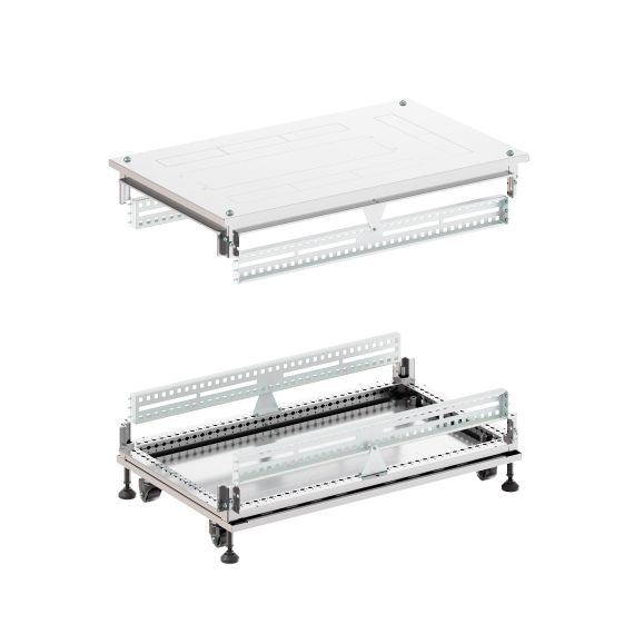Крыша основание преперфорированные IT-CQE 600x1000, RAL7035