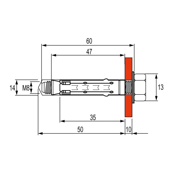 Чертеж CM460850HDZ