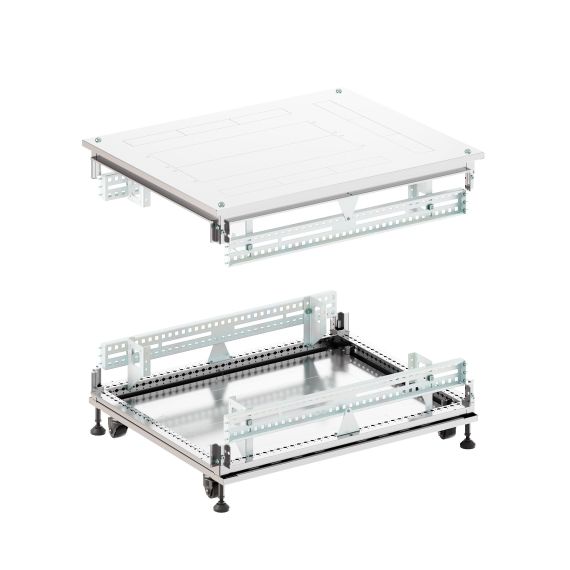 Крыша основание преперфорированные IT-CQE 800x1000, RAL7035