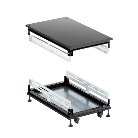 Крыша основание сплошные IT-CQE 600x600, RAL9005