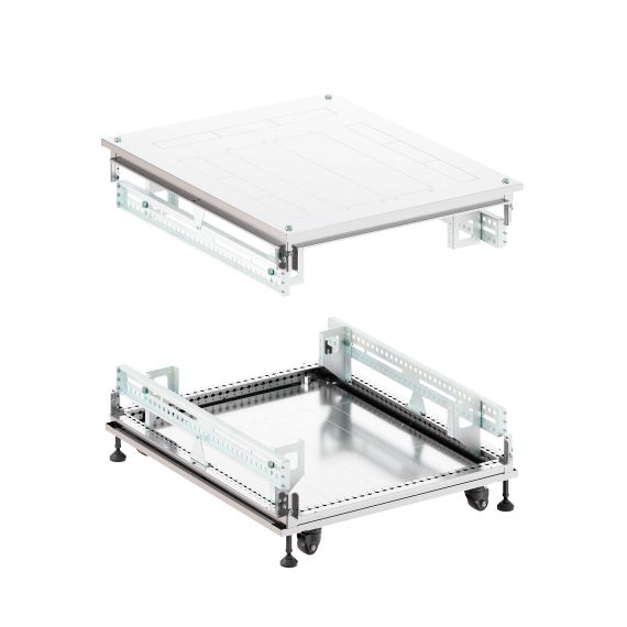 Крыша основание преперфорированные IT-CQE 800x1000, RAL7035